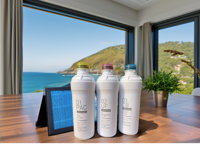 Replacement Filter Set for Atmospheric Water Generator, 4-Piece Set