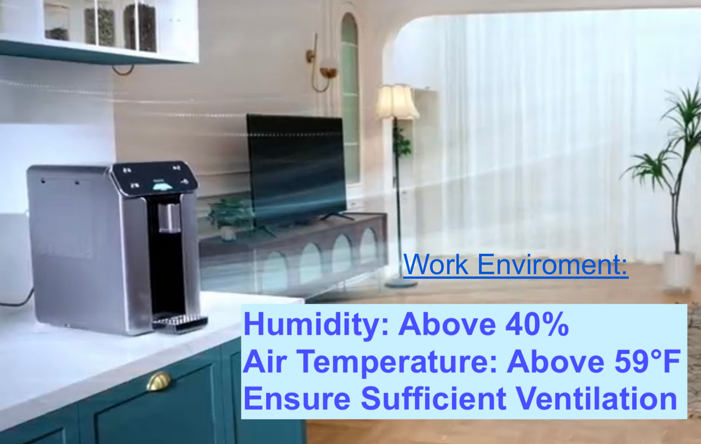Atmospheric Water Generator / Make Water from the Air / No Tap Water Needed