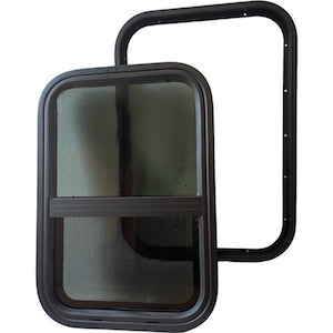 Galamarine RV Window with Trim Ring