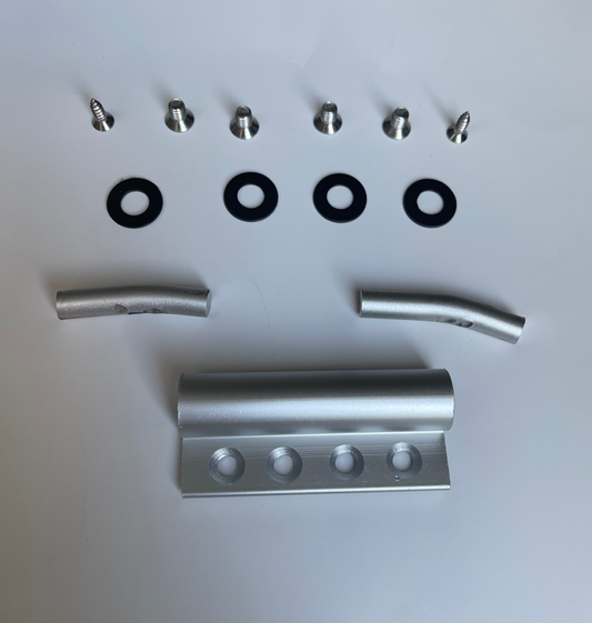 Replacement Aluminum Hinge for Round Hatch Diameter of 22.6", 24.6", or 26.6"