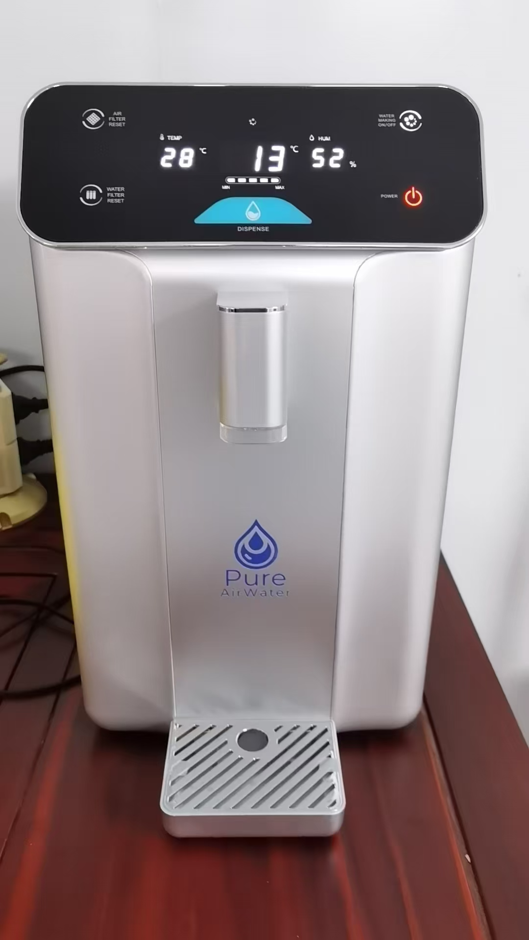 Pure AirWater Atmospheric Water Generator /Make Water from the Air /No Plumbing Needed /for Home, RV, Boat, Off-Grid or Emergencies