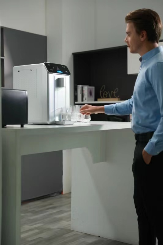 atmospheric water generator on table 