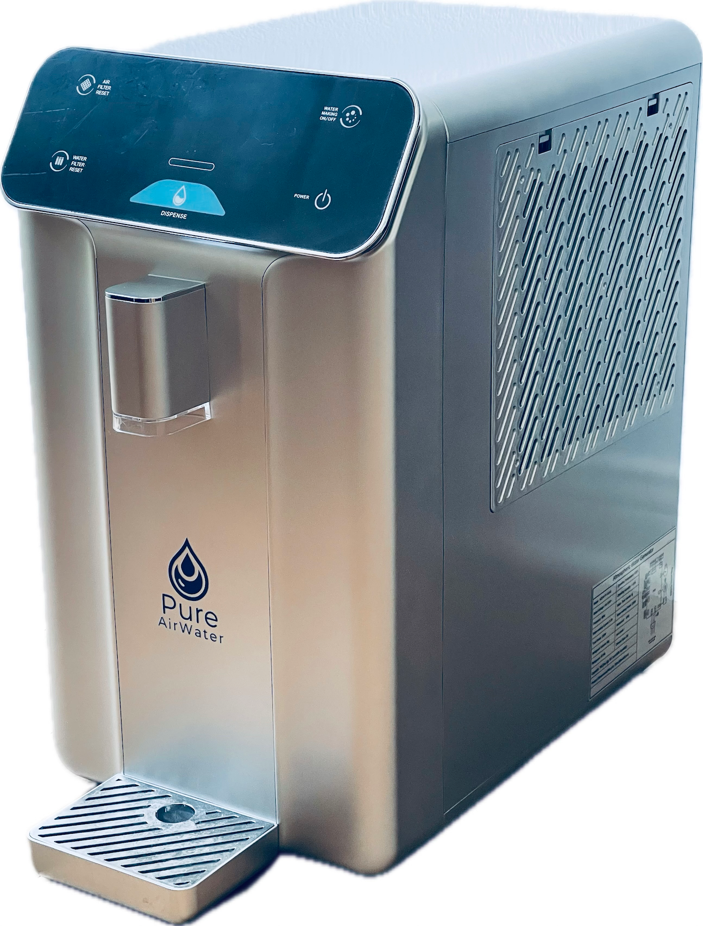 Pure AirWater Atmospheric Water Generator /Make Water from the Air /No Plumbing Needed /for Home, RV, Boat, Off-Grid or Emergencies