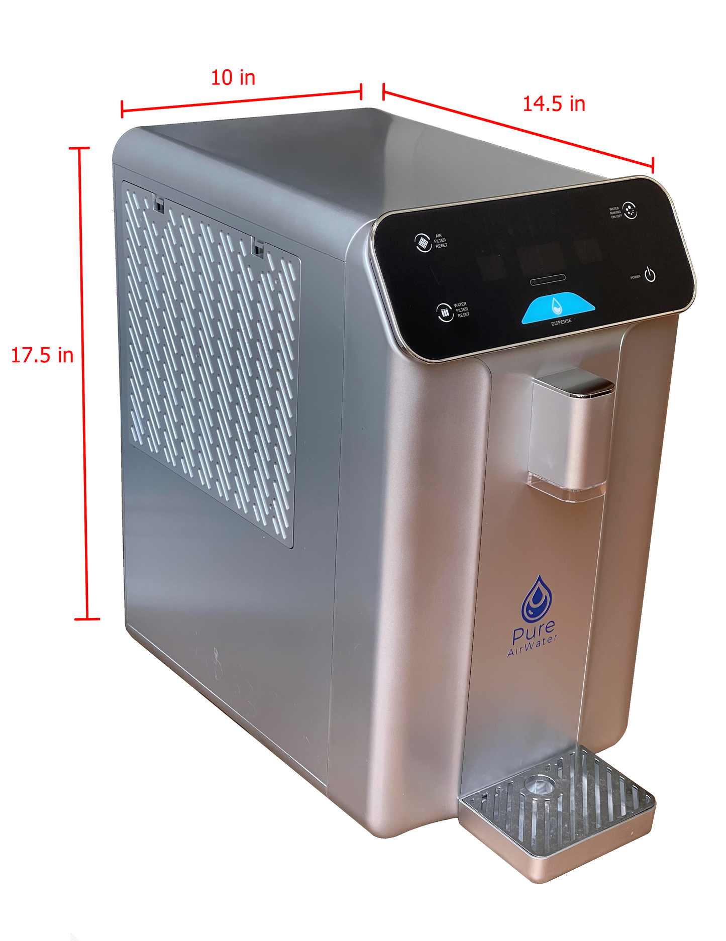 Pure AirWater Atmospheric Water Generator /Make Water from the Air /No Plumbing Needed /for Home, RV, Boat, Off-Grid or Emergencies