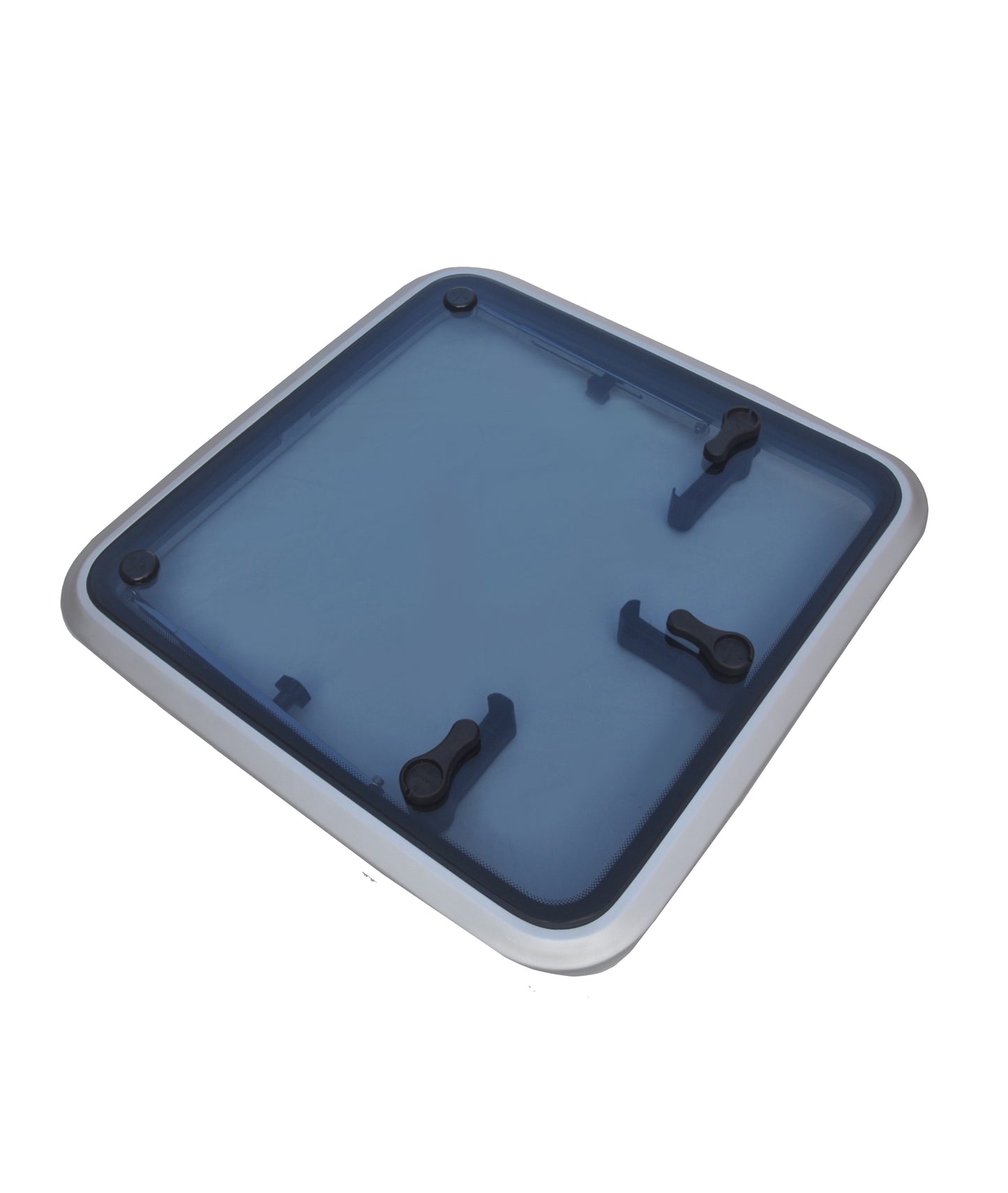 Anodized Aluminum Square Hatch with Tempered Glass for RV 6 Sizes