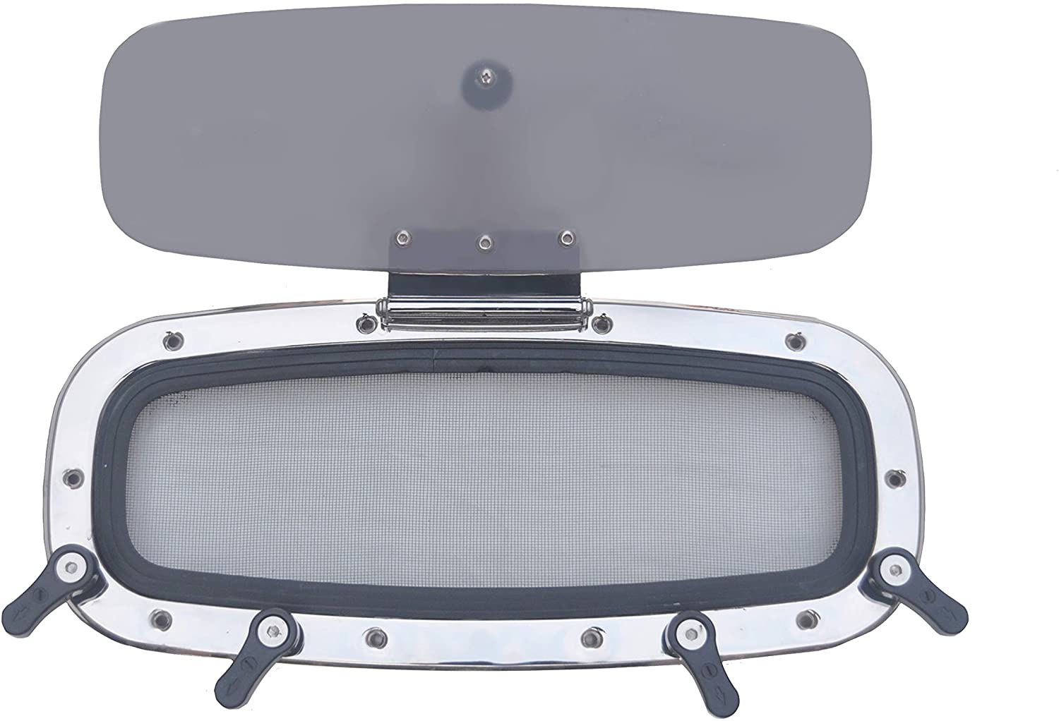 Stainless Steel Rectangular Portlight for Boats & RVs – Galamarine Boat ...