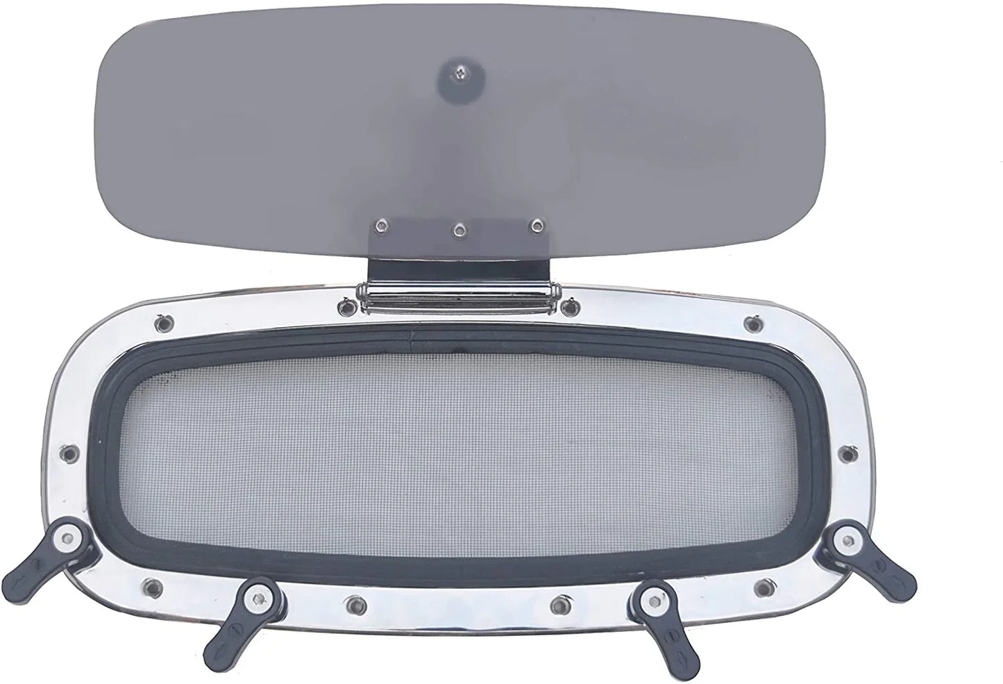 Large Portlight Stainless Steel Rectangular Portlight for Boats & RVs – Galamarine Boat ...